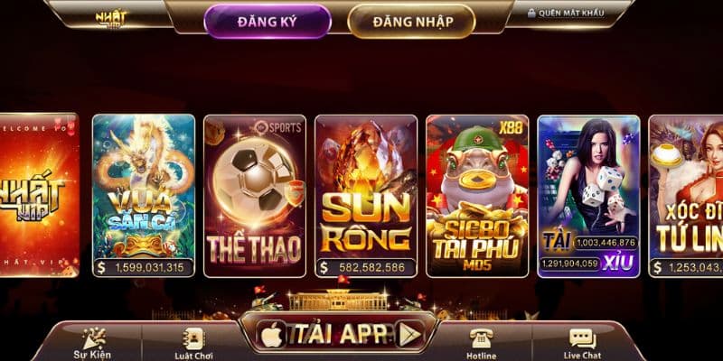 Kho game đồ sộ, phù hợp xu hướng